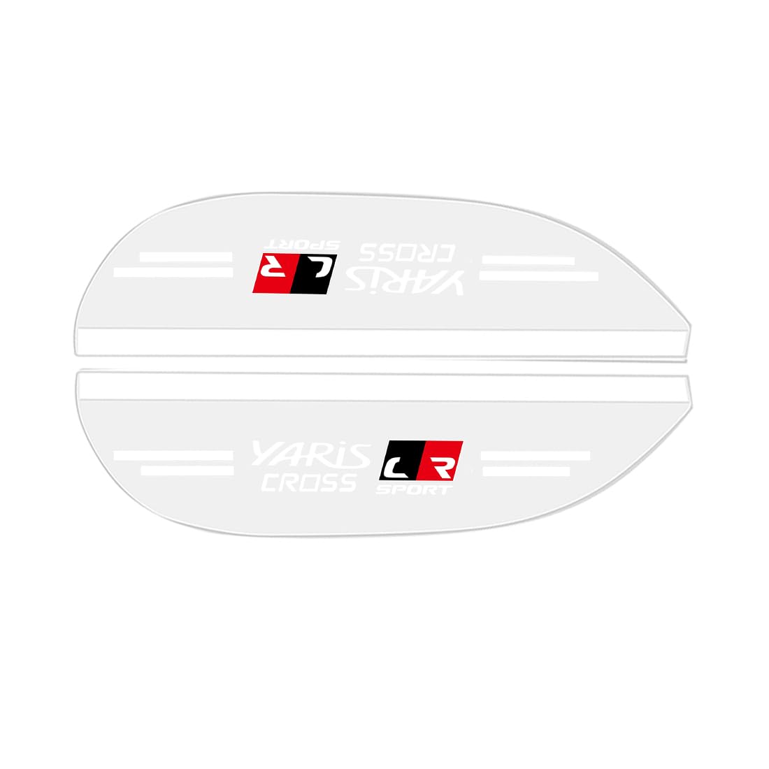 Amazon | ヤリスクロス GR スポーツ 適用 ドアミラーバイザー 車用